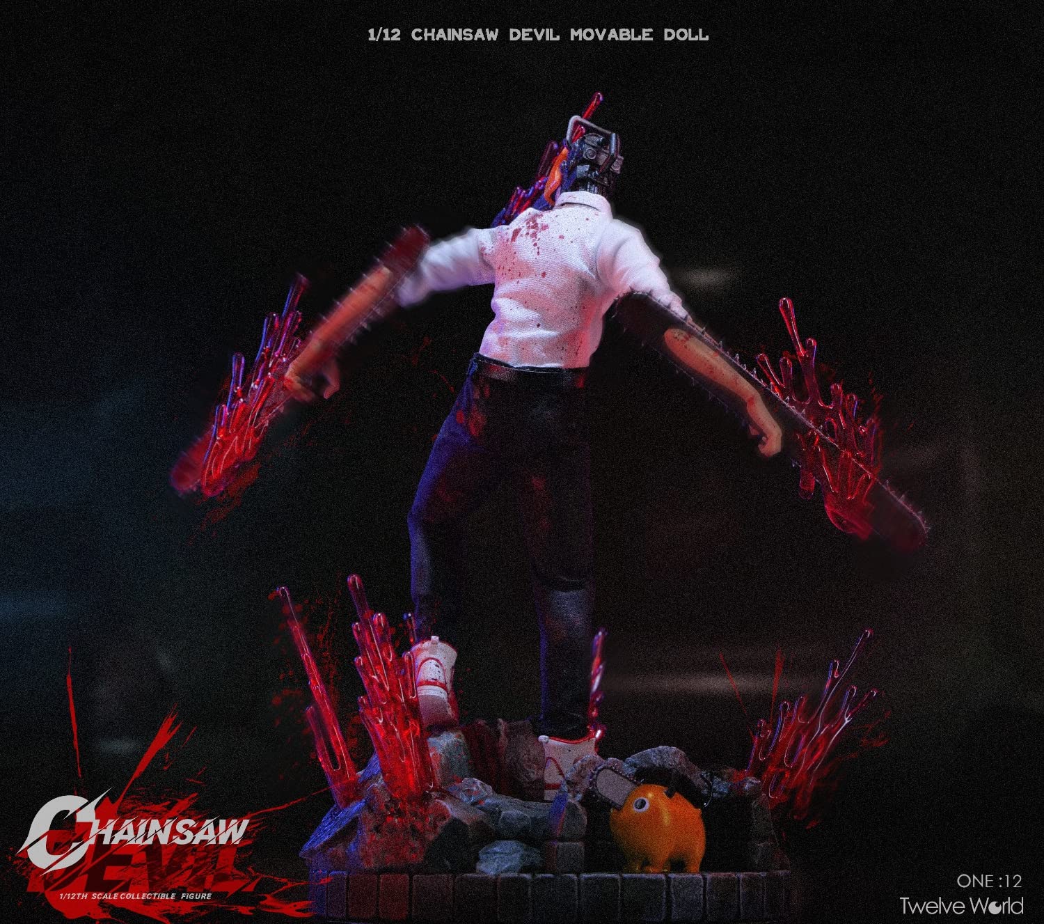 TWTOYS 1/12 チェンソー魔人 TW2258 Amazon.com: YSBRING TWTOYS TW2258A 1/12 Scale Chainsaw Devil